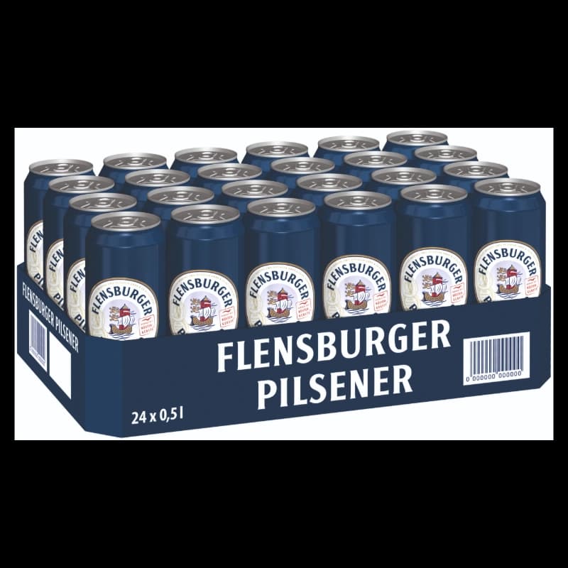 Flensburger Pilsener 24x0,5l Dose
