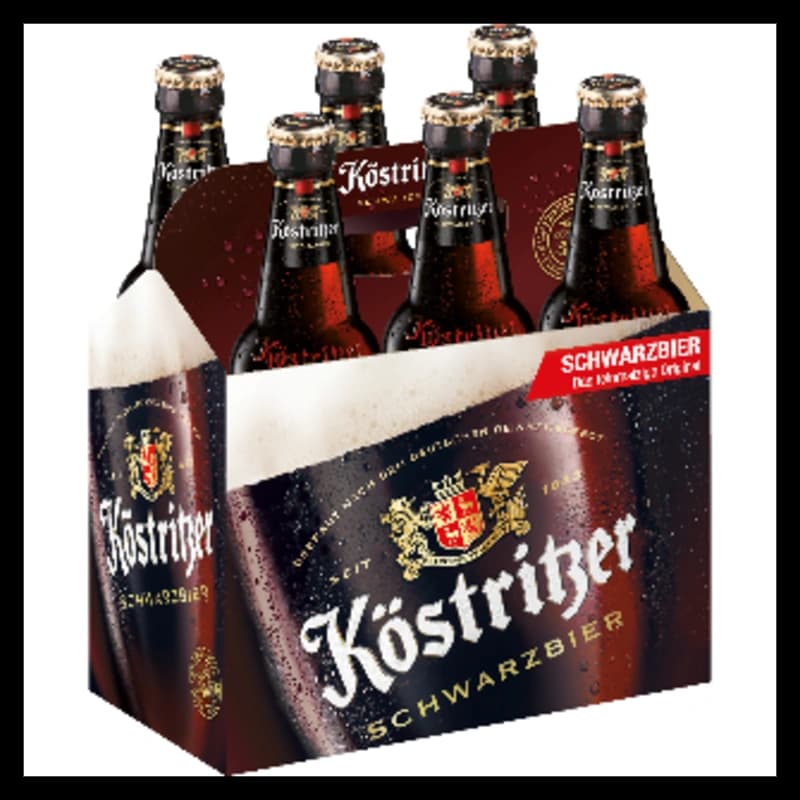 Köstritzer Schwarzbier Bottlemaster 6x0,5l 