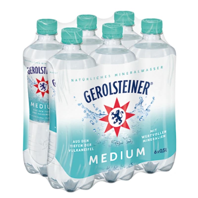 Gerolsteiner Medium 6x0,5l DPG