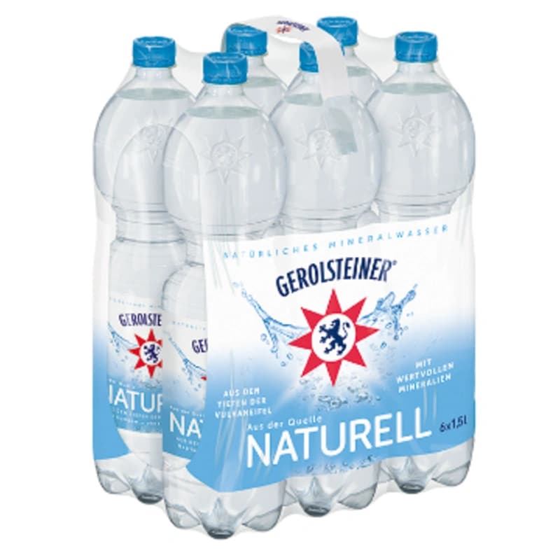 Gerolsteiner Naturell 6x1,5l
