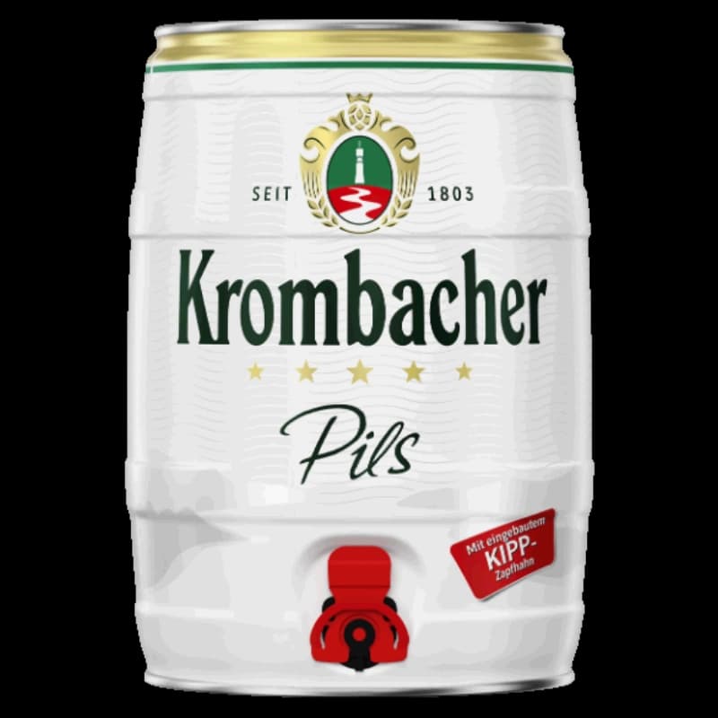 Krombacher Pils Fass 2x5l