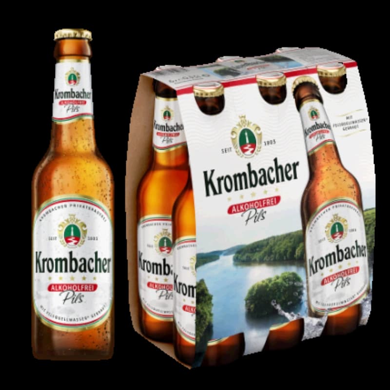 Krombacher Pils Alkoholfrei 6x0,33l 
