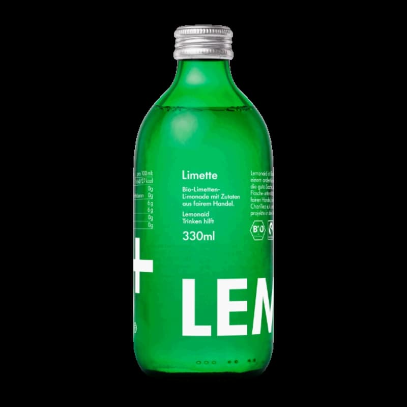 Bio Lemonaid Limettenlimonade Fairtrade 0,33l