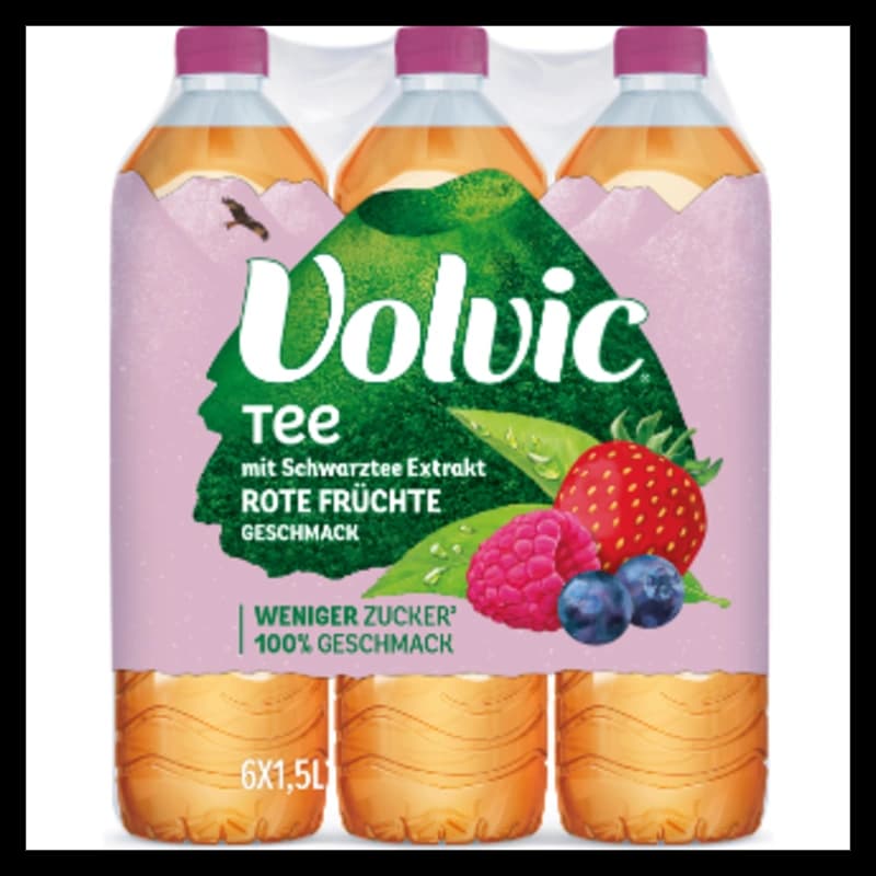 Volvic Tee Rote Früchte 6x1,5l 
