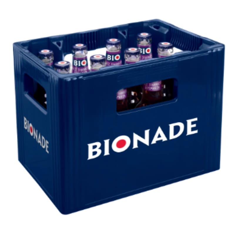 Bionade Schwarze Johannisebeere Rosmarin 12x0,33l