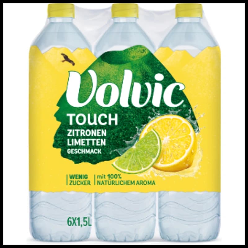 Volvic Touch Zitrone Limette 6x1,5l