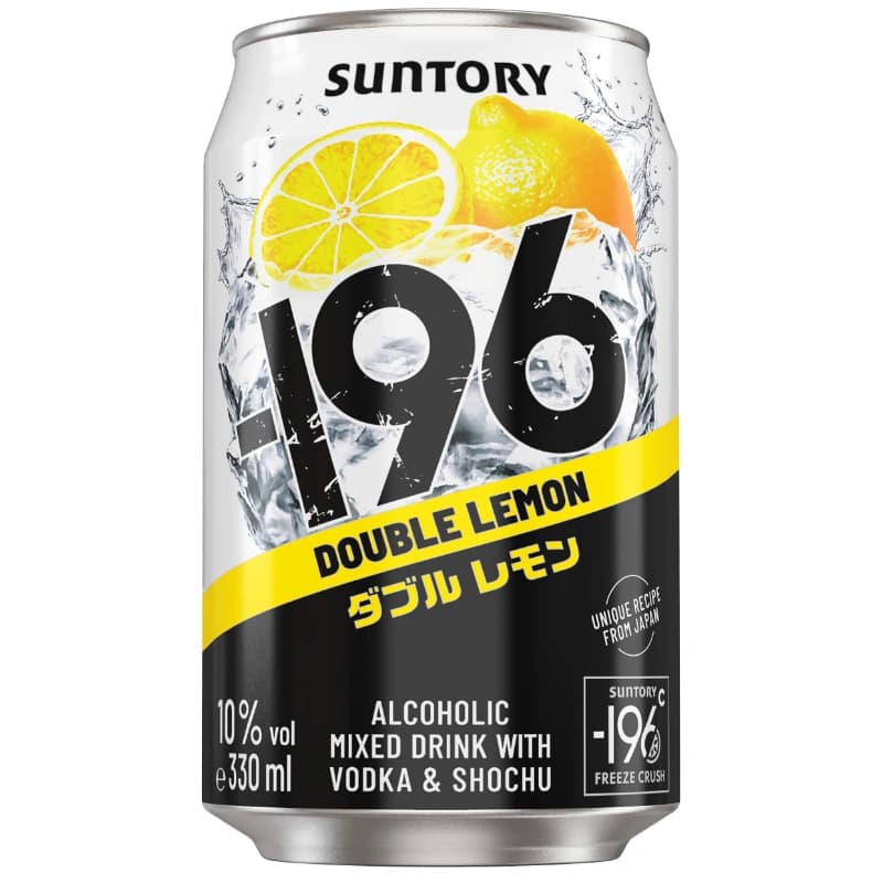 -196 Double Lemon Vodka & Shochu 10% 0,33l Dose