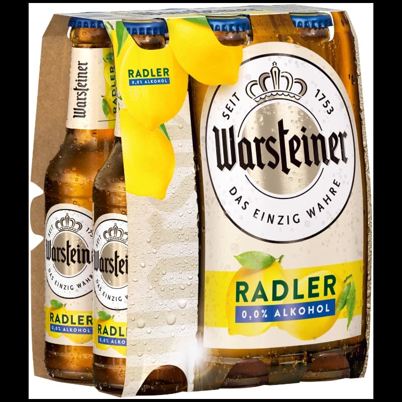 Warsteiner Radler 0,0% 6x0,33l 