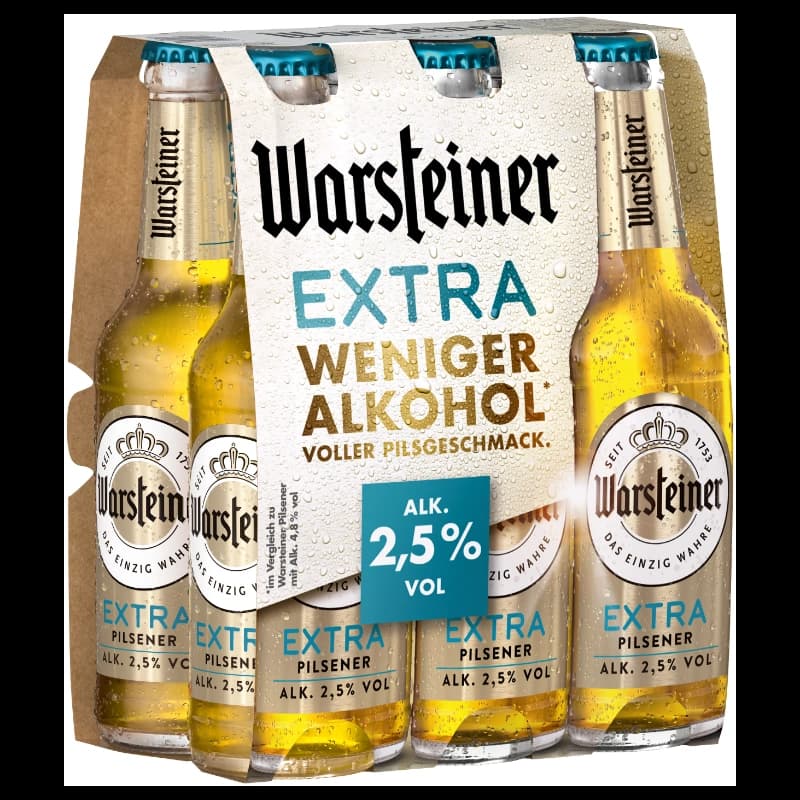 Warsteiner Extra 6x0,33l MW