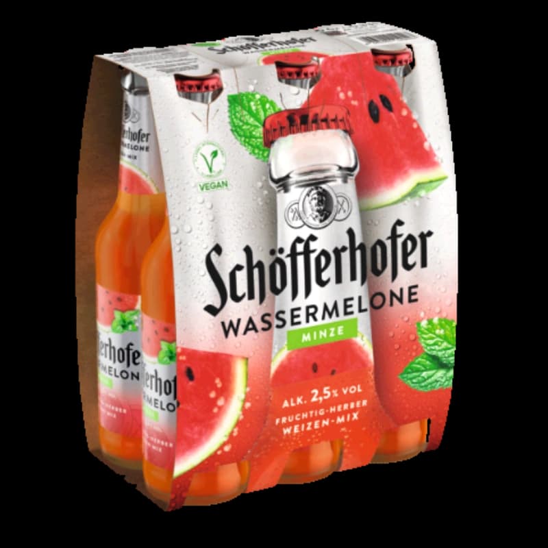 Schöfferhofer Wassermelone Minze 6x0,33l 