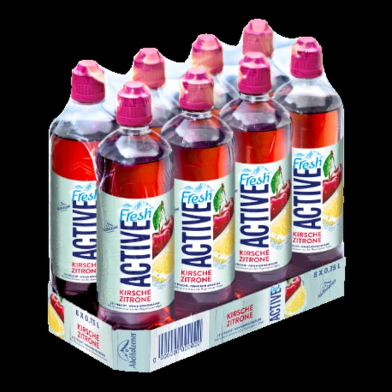 Active Fresh Kirsche-Zitrone 8x0,75l