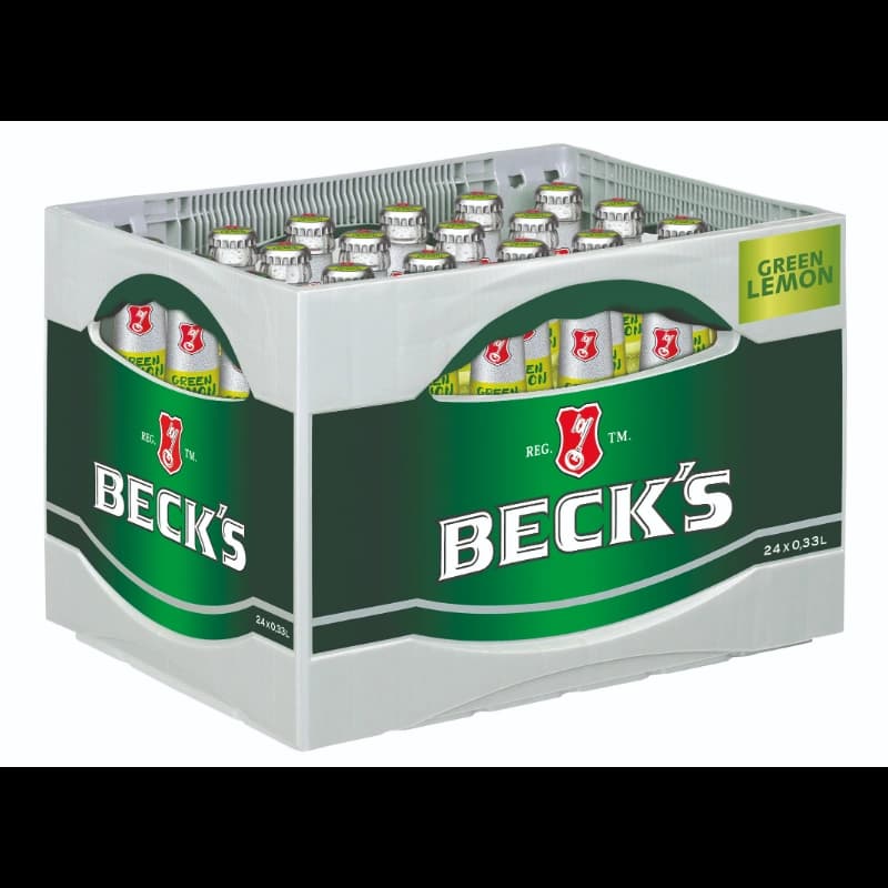 Becks Green Lemon 24x0,33l