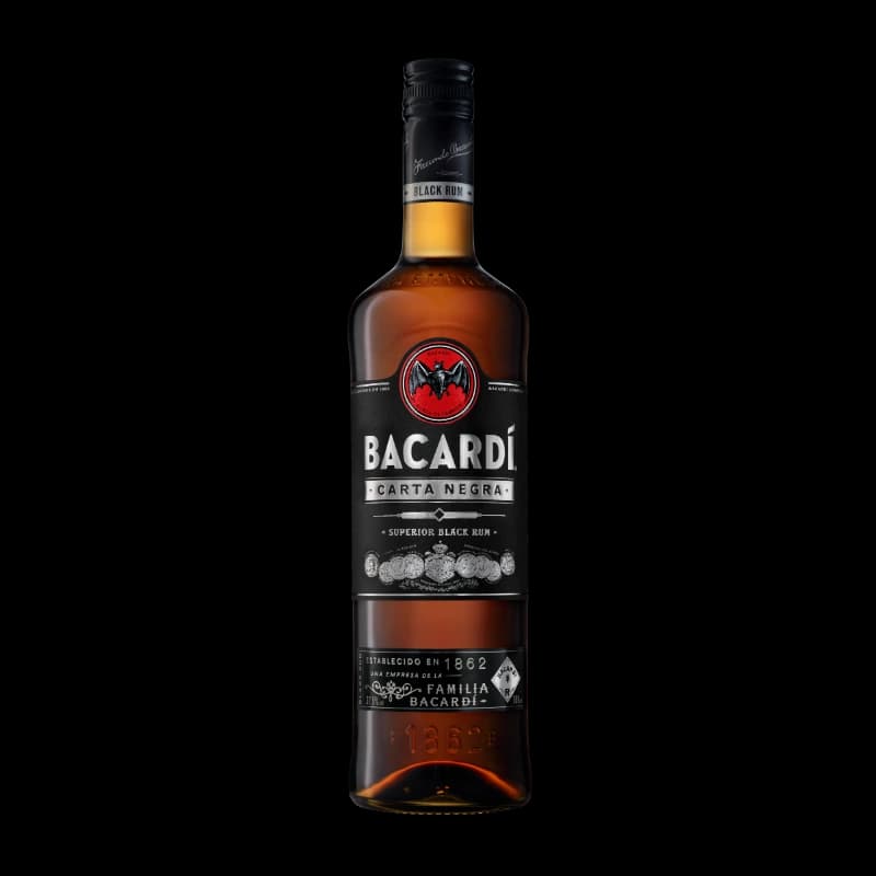 Bacardi Rum Carta Negra 37,5% 0,7l