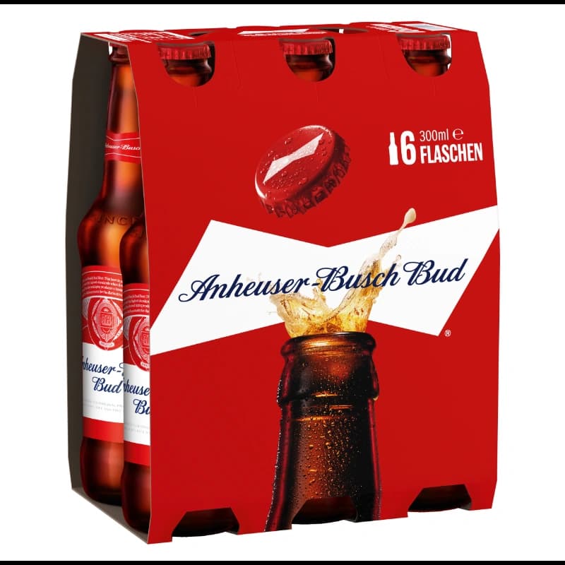 Anheuser Busch Bud 6x0,3l 