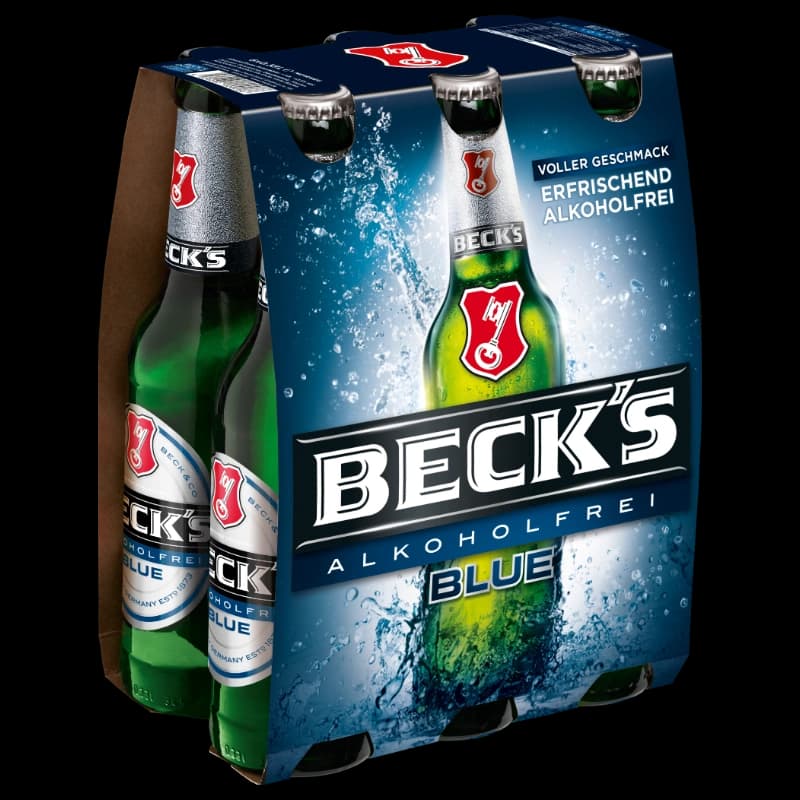 Becks Blue alkoholfrei 6x0,33l