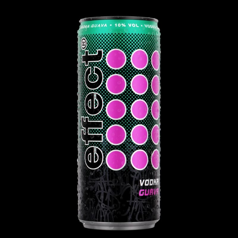 Effect Vodka+Energy Guava 10% 0,33l 