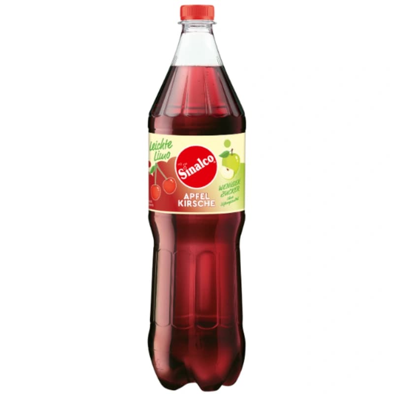 Sinalco Leichte Limo Apfel-Kirsche 1,25l