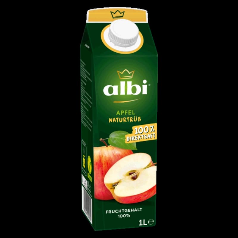 Albi Direktsaft Apfel naturtrüb 1l 