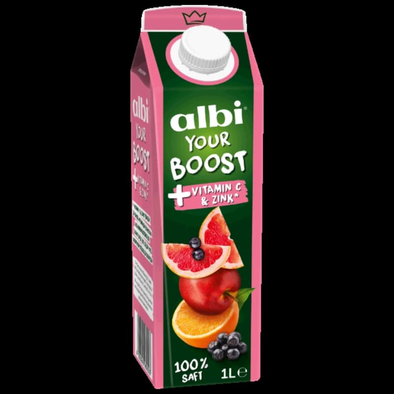 Albi Mehrfruchtsaft+Zink und Vitamin C 1l