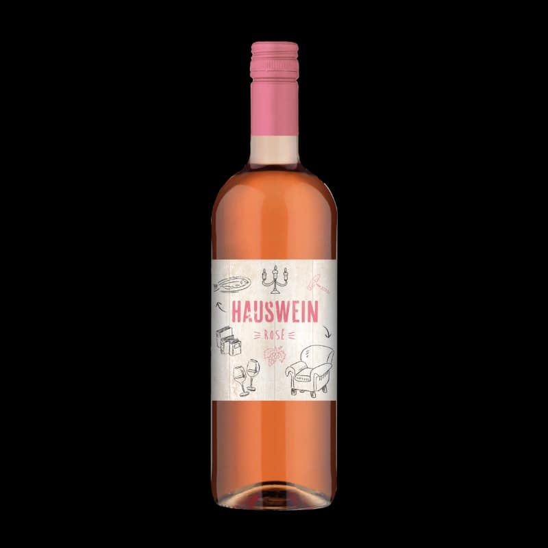 Hauswein Rose Pfalz halbtrocken QbA 1l