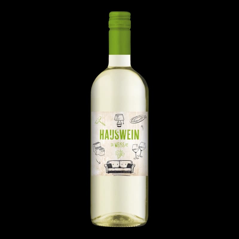 Hauswein Weiss Pfalz halbtrocken QbA 1l