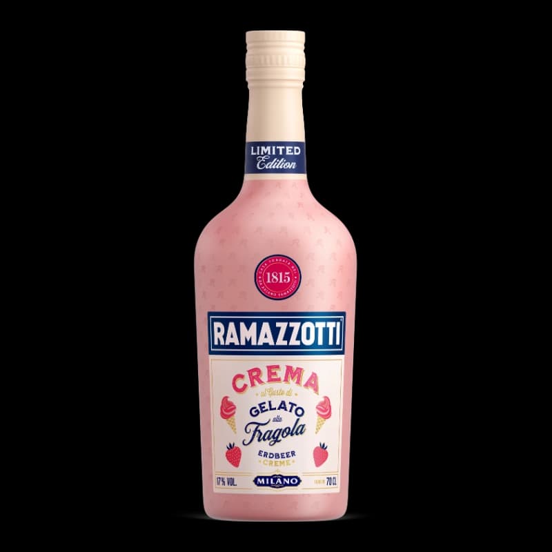 Ramazzotti Crema Gelato alla Fragola 17% 0,7l