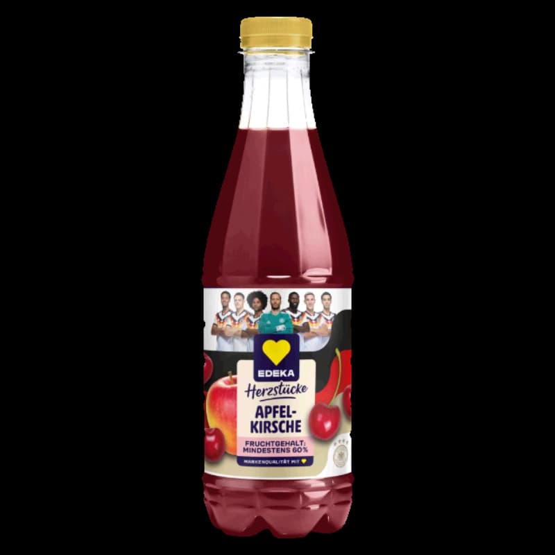 Edeka Herzstücke Apfel-Kirsche 1l