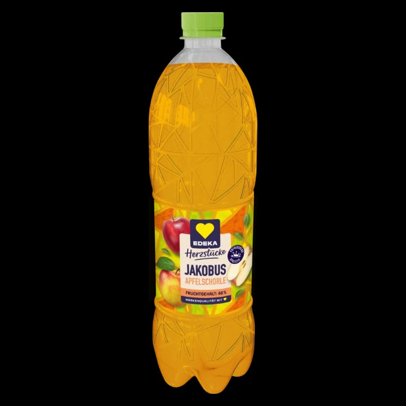 Edeka Herzstücke Apfelschorle 1l 