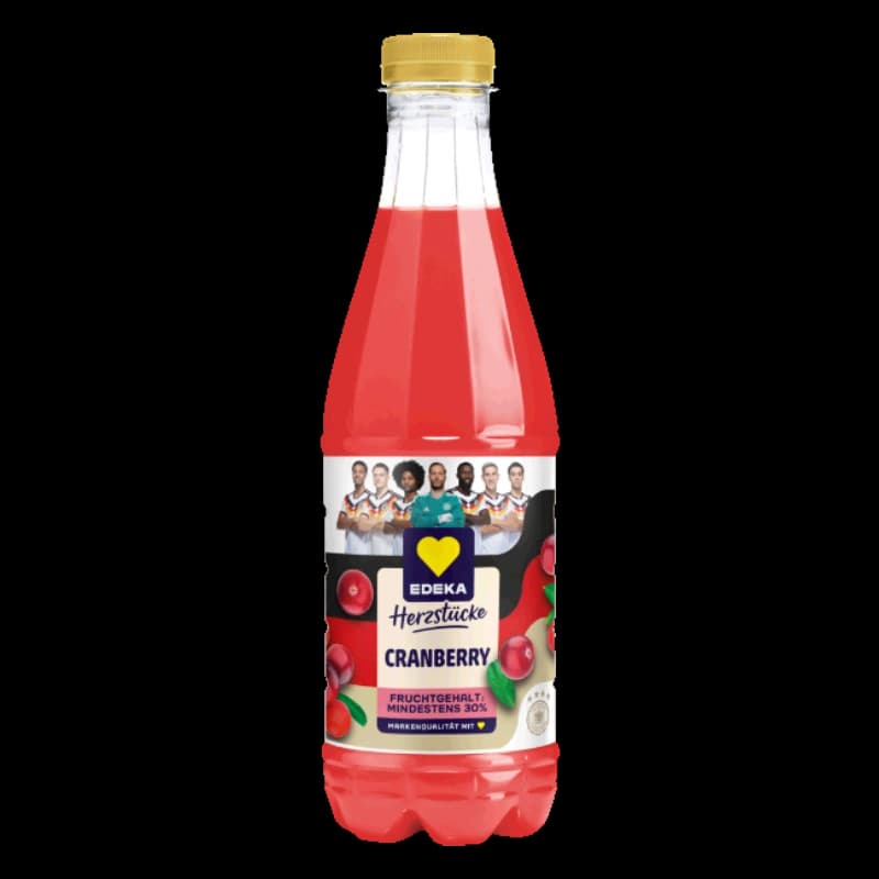 Edeka Herzstücke Cranberry 1l