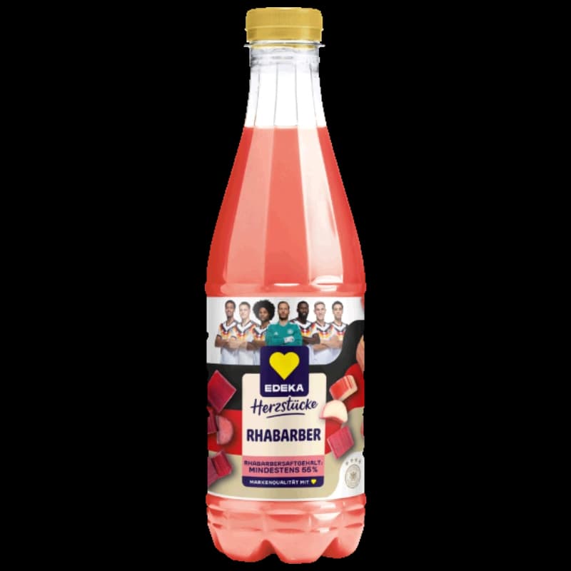 Edeka Herzstücke Rhabarber 1l 