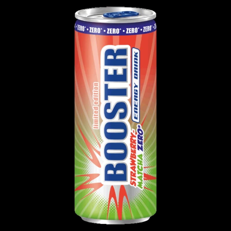 Booster Strawberry Matcha Zero 0,33l 
