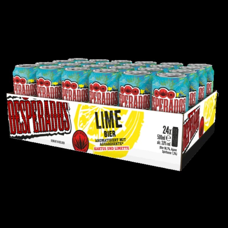 Desperados Lime 24x0,5l 