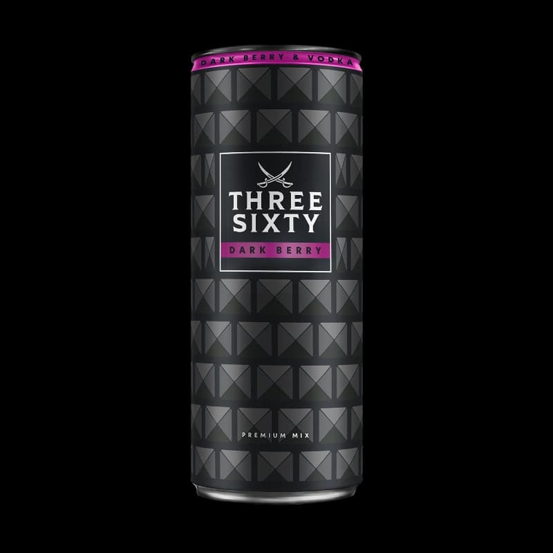 Three Sixty Dark Berry 10% 0,33l 