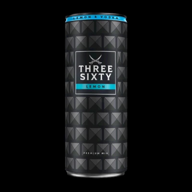 Three Sixty Vodka Lemon 10% 0,33l 