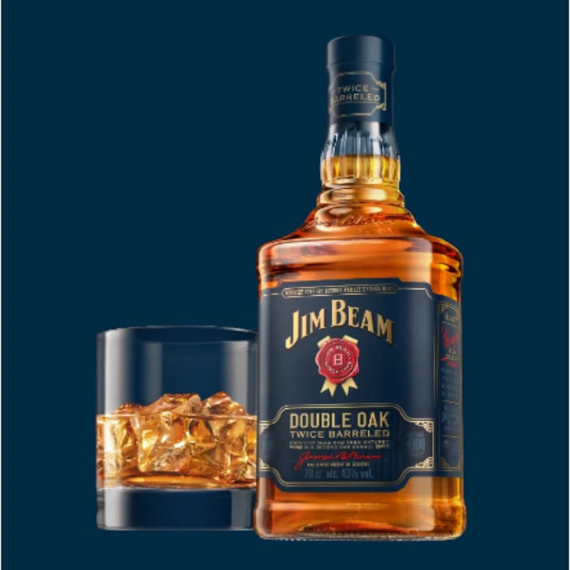 Jim Beam Double Oak 43% 0,7l