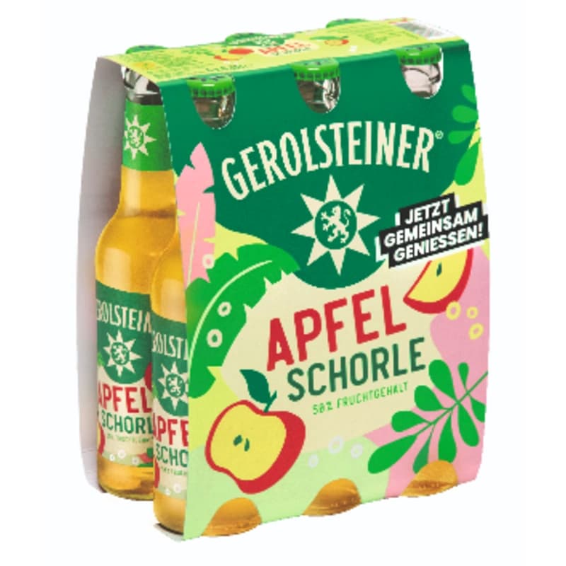 Gerolsteiner Apfelschorle 6x0,33l
