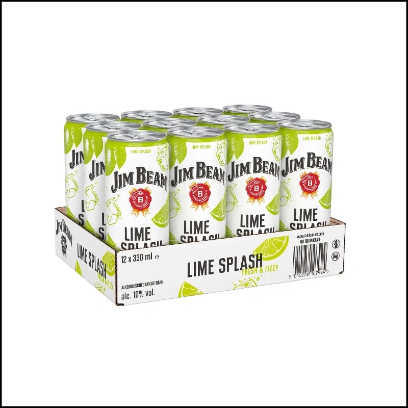 Jim Beam Lime Splash 10% 12 x 0,33l