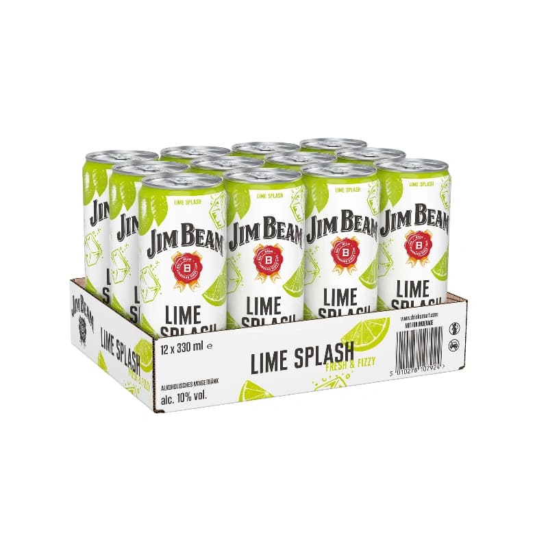Jim Beam Lime Splash 10% 12x0,33l