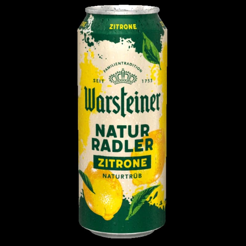 Warsteiner Naturradler Zitrone 0,5l