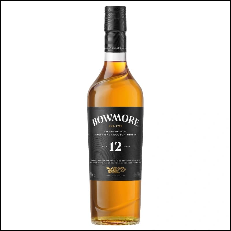 BOWMORE Islay Single Malt Scotch Whisky 12 Years Old 40% in Geschenkpackung 0,7l
