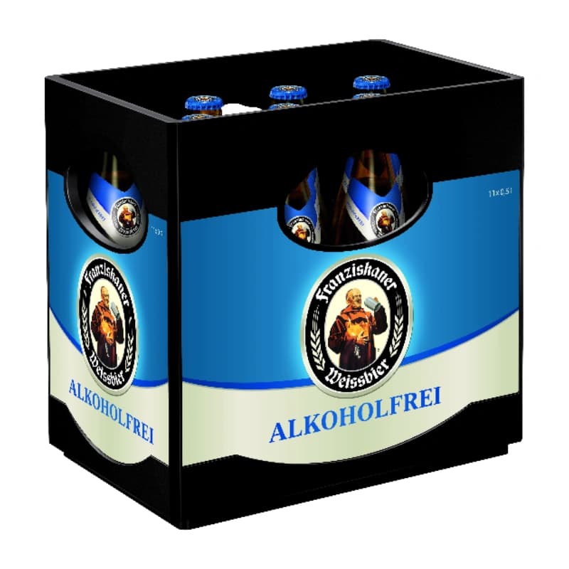 Franziskaner Weissbier alkoholfrei 11x0,5l