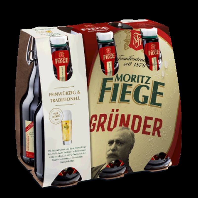 Fiege Gründer Bügelverschluss 6x0,33l