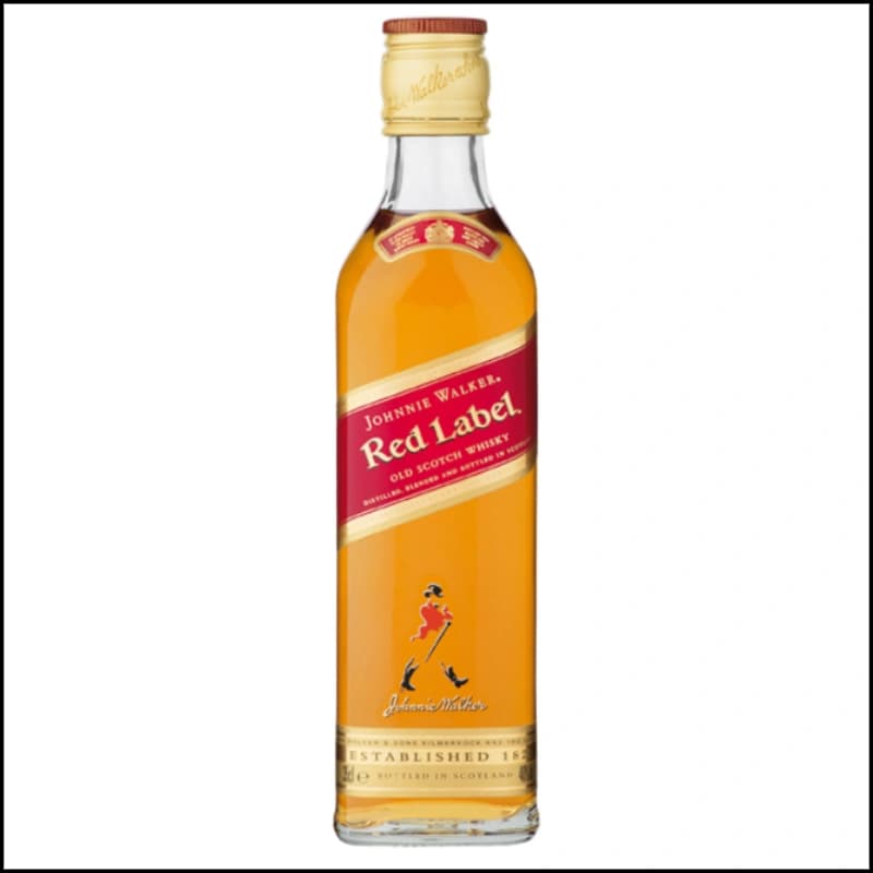 JOHNNIE WALKER Red Label Old Scotch Whisky 40% 0,35l