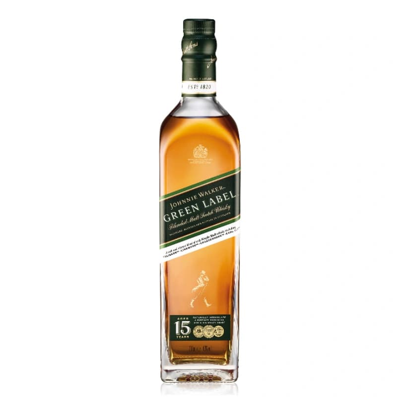 Johnnie Walker Green Label Blended Malt Scotch Whisky 15 Years 43% 0,7l