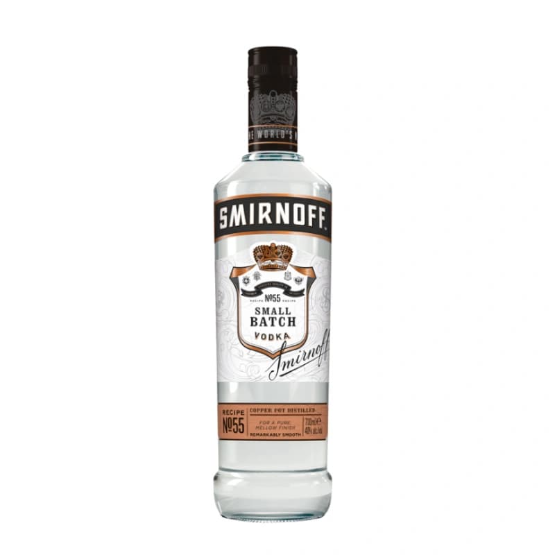 SMIRNOFF No.55 Black Label Premium Vodka 40% 0,7l