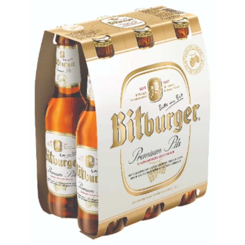 Bitburger Pils 6x0,33l