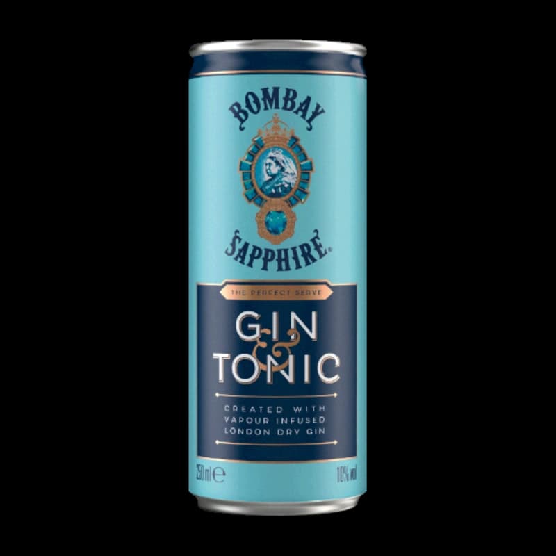 Bombay Sapphire & Tonic 10% 0,25l