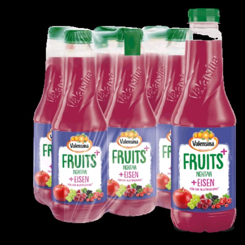 Val.ensins Fruits plus Eisen 6x1l 