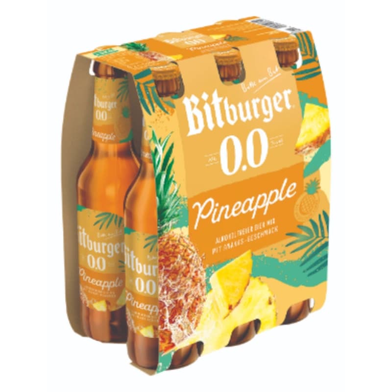 Bitburger 0.0% Pineapple 6x0,33l 