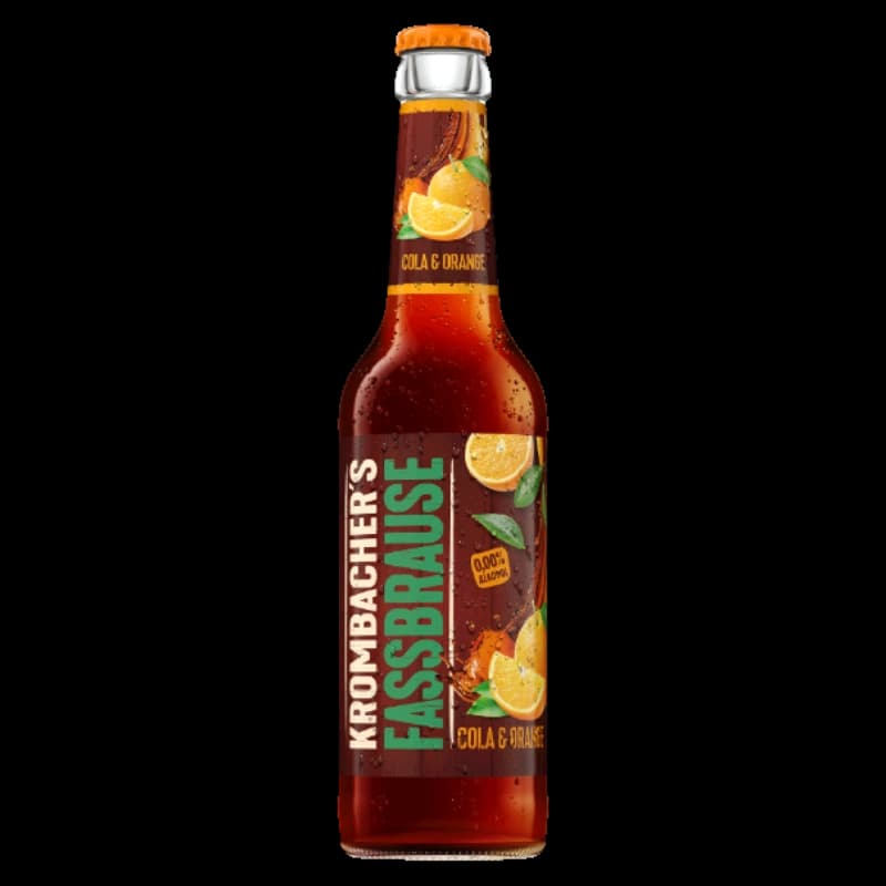 Krombachers Fassbrause Cola Orange 0,33l